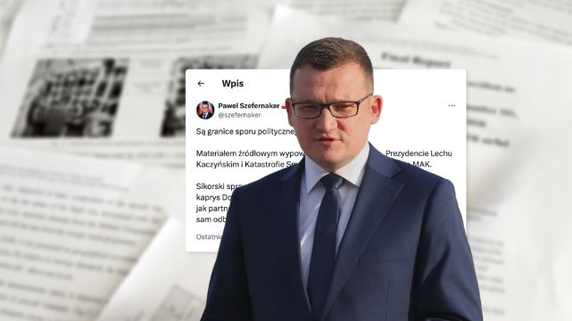 Szefernaker gra rosyjskim raportem MAK. Pomija późniejsze stenogramy i analizy  
