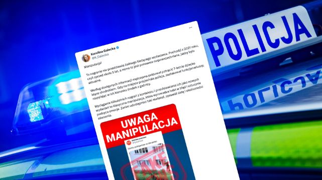 Ośmiu policjantów vs jeden Ukrainiec. Manipulacja i kampania nienawiści 