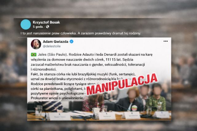 Sprawa rodziny z Brazylii. Seria manipulacji i kłamstw wykorzystywanych przez polityków Konfederacji