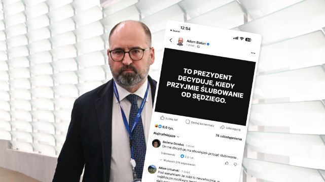 Prezydent zwierzchnikiem Trybunału? Według Bielana tak