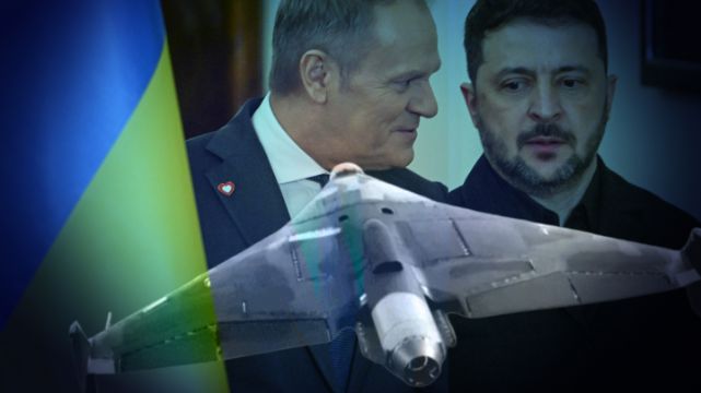 „Pakt” Tuska z Zełenskim i rosyjskie drony. Weryfikujemy teorię spiskową
